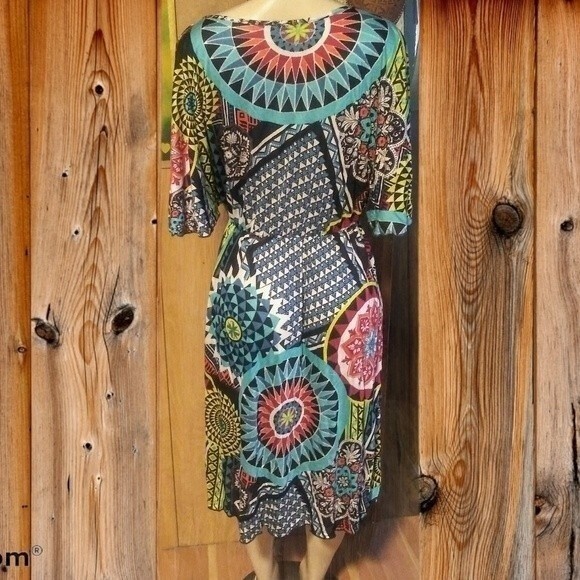 Casa Lee Medallions Dress M - Picture 7 of 7